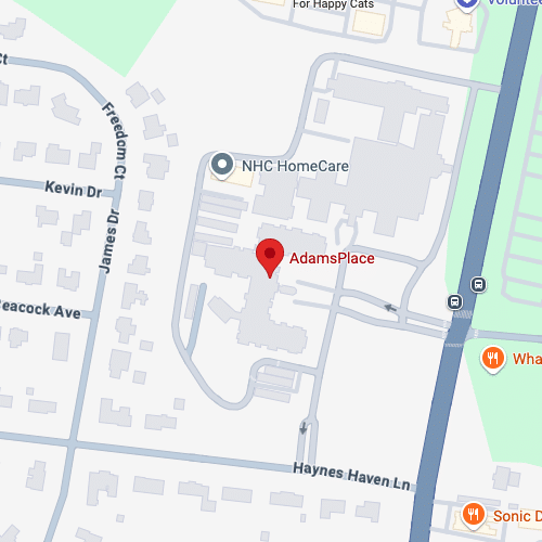 AdamsPlace Map